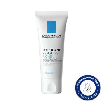 La Roche-Posay Toleriane Sensitive Riche, krem nawilżający, 40 ml