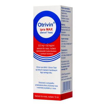 Otrivin ipra Max, aer.do nosa,(i.rów),Delf,Łotwa, 10 ml