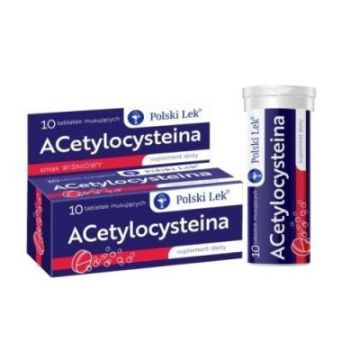 ACetylocysteina, tabl.musuj., 10 szt