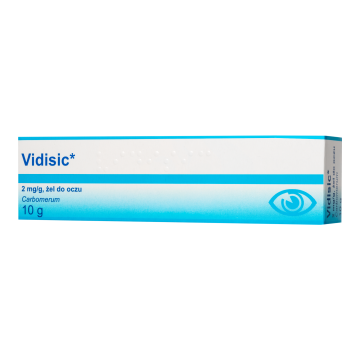Vidisic, 2 mg/g, zel do oczu,(i.row),Delf,Czechy, 10 g