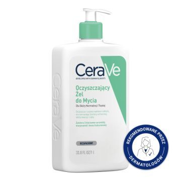 CeraVe, żel, do mycia, oczyszczający,1000 ml