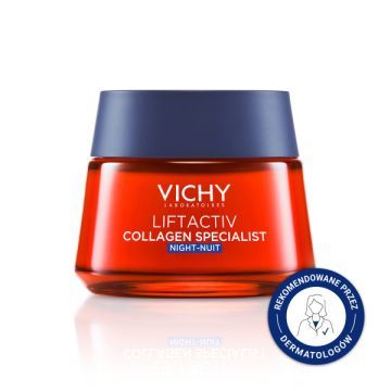 Vichy Liftactiv Collag.Specialist, krem,na noc, 50 ml