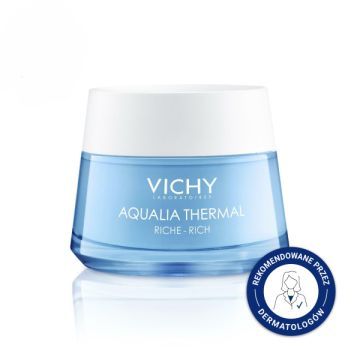 Vichy Aqualia Thermal, krem, nawilzajacy,bogaty, 50 ml