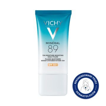 Vichy Mineral 89, krem,fluid,niewid.,nawilz.72h,SPF50+,50ml