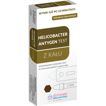 Test Helicobacter Antygen, z kału, 1 szt.