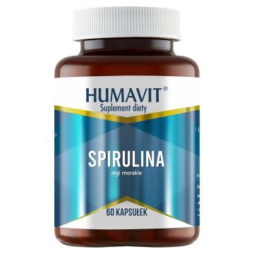 Humavit Spirulina, kapsułki, 60 szt.