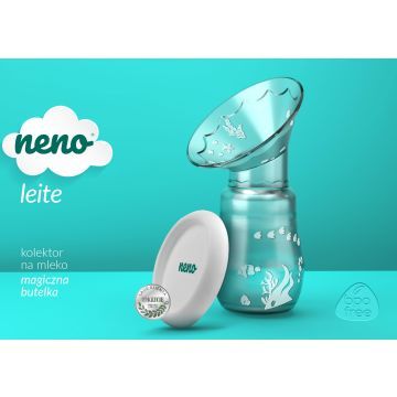 Neno Leite, silikonowy kolektor na mleko, 1 szt.
