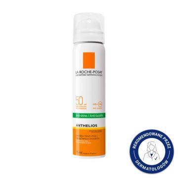 La Roche-P Anthelios, mgielka,d/tw.,p/blyszcz,SPF50, 75 ml