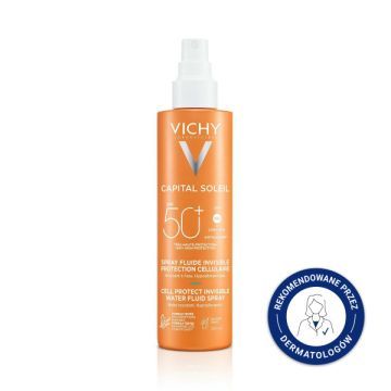 Vichy Capital Soleil, spray,ochronny,SPF50+, 200 ml