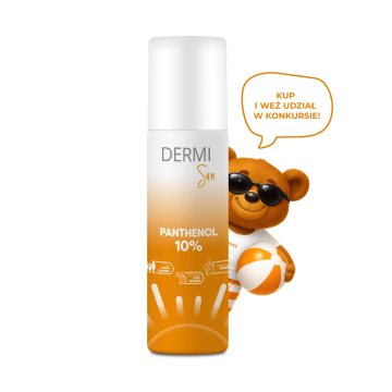 Dermi Sun Panthenol 10%, pianka, 150 ml