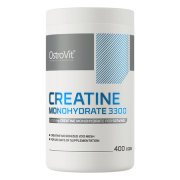 OstroVit, Monohydrat Kreatyny 3300 mg, kapsułki, 400 szt.