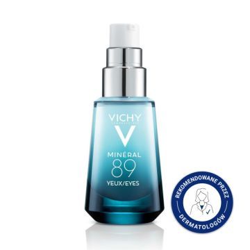 Vichy Mineral 89 Oczy, krem, odbud.,wzmacn.p/oczy, 15 ml