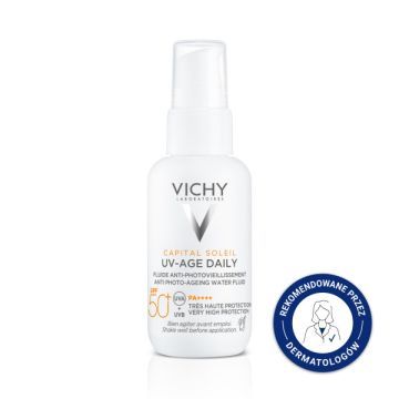 Vichy Capital Soleil,fluid,p/fotostarzeniu,SPF50+,40ml