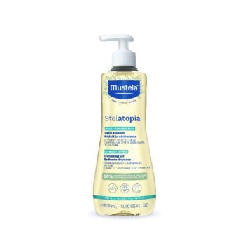 Mustela Stelatopia, olejek, myjacy, 500 ml
