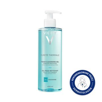 Vichy Purete Therm,zel,odswiez.,d/myc.twarzy, 400ml