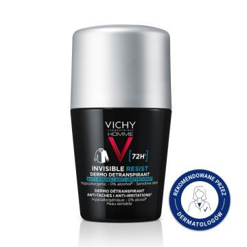 Vichy Homme, deo,Invisible Resist, 72 h, 50 ml