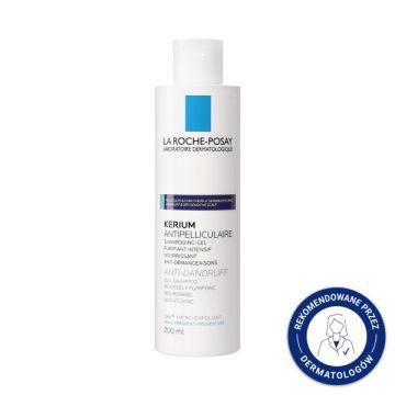 La Roche-P Kerium, szamp.,p/lup,wl.tluste, 200 ml