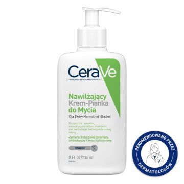 CeraVe, krem-pianka do mycia, 236 ml