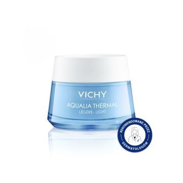 Vichy Aqualia Thermal, krem, nawilzajacy,lekki, 50 ml