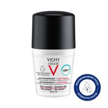 Vichy Homme, deo,antyperspirant,48h, 50 ml