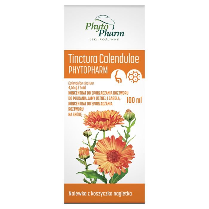 Tinctura Calendulae, nalewka 100 ml, (nagietek)
