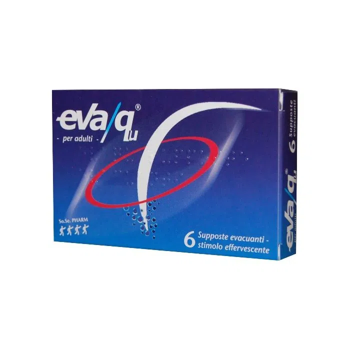 Eva/qu, czopki przeciw zaparciom, 6 szt.