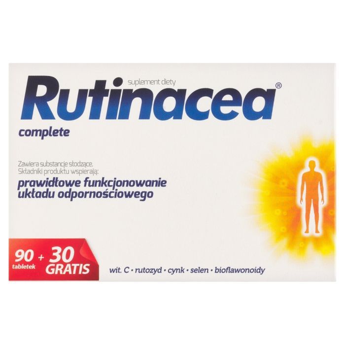 Rutinacea Complete, tabletki, 90 szt. + 30 szt. main product photo