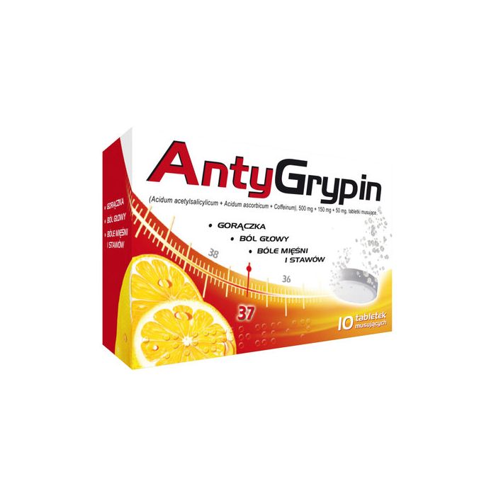 AntyGrypin dzień, tabletki musujące, 10 szt.