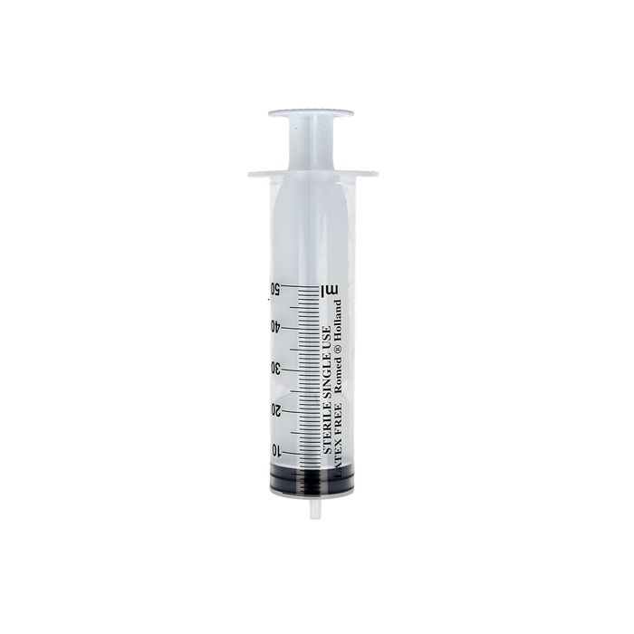 Strzykawka jednorazowego użytku, 50 ml, 3-części, 1 szt
