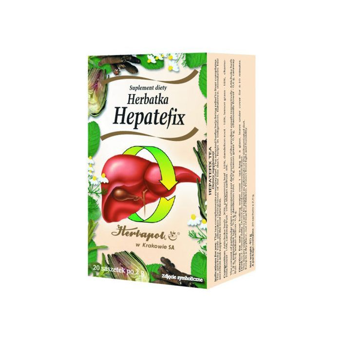 Herbatka Hepatefix, (H.Kr.), 2 g, 20 sasz.