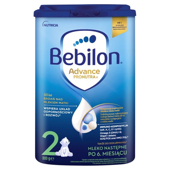 Bebilon 2 Advance Pronutra, mleko następne po 6. miesiącu, proszek, 800 g main product photo