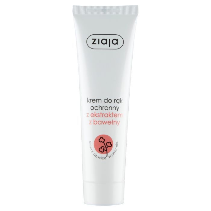 Ziaja, krem do rąk ochronny z ekstraktem z bawełny, 100 ml main product photo