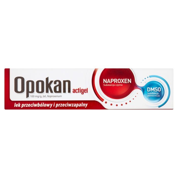 Opokan Actigel, 10% (100 mg/g), żel, 50 g, tuba main product photo