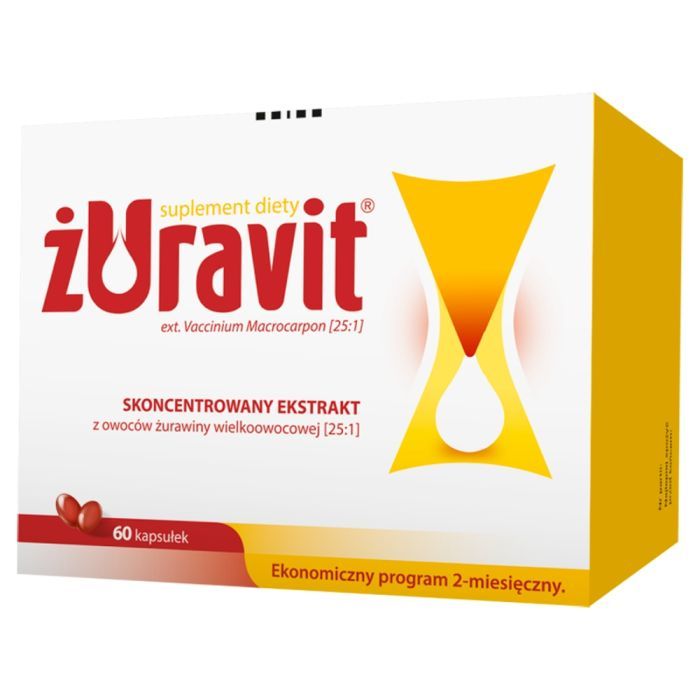 Żuravit, kapsułki elastyczne, 60 szt. main product photo
