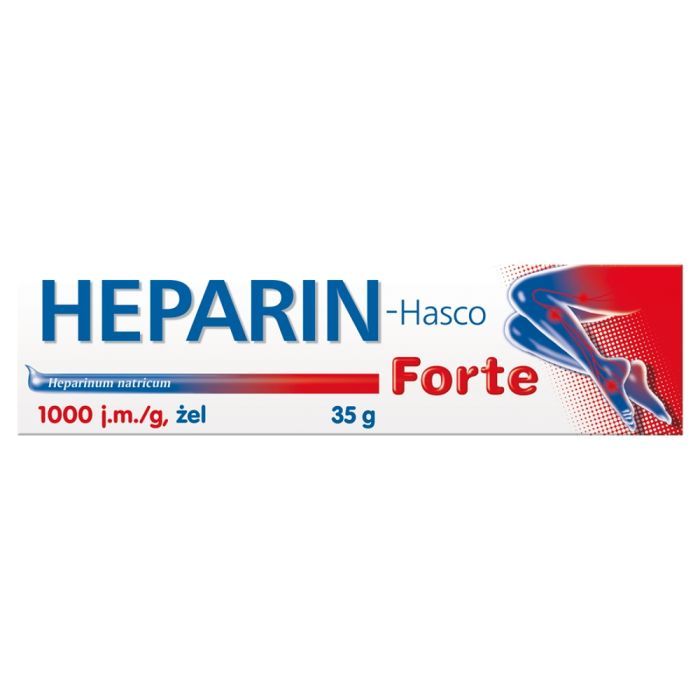Heparin-Hasco forte, 1000 j.m./g, żel, 35 g main product photo