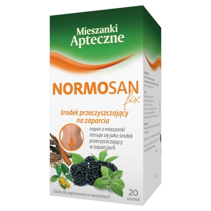 Normosan fix, zioła do zaparzania, 1,4 g, 20 szt. main product photo