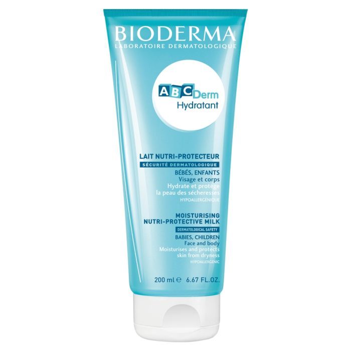 Bioderma ABCDerm Hydr.,emuls.,nawilz.,d/niem.,dzieci,200ml main product photo