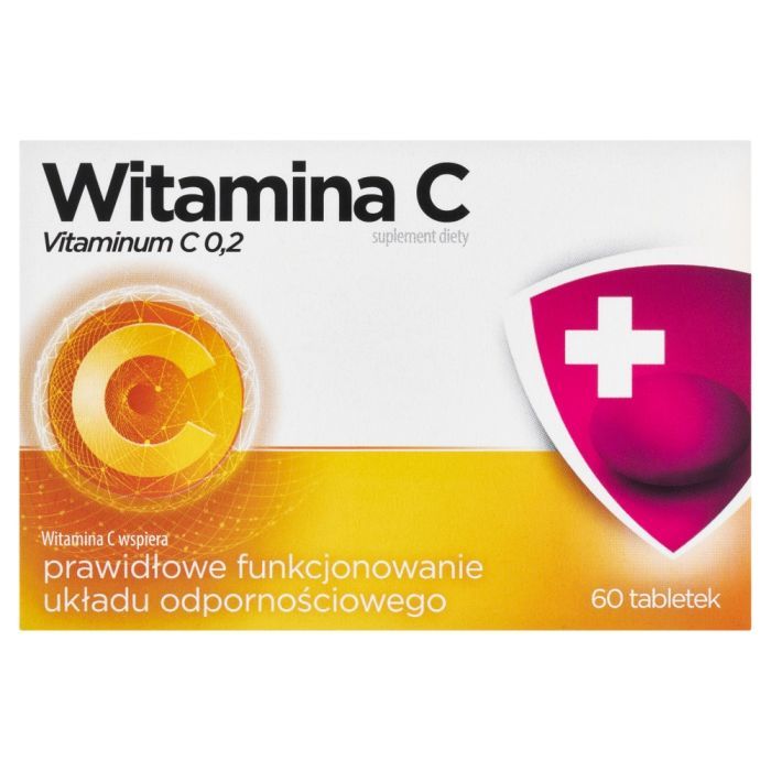 Witamina C, 200 mg, tabletki, 60 szt. main product photo