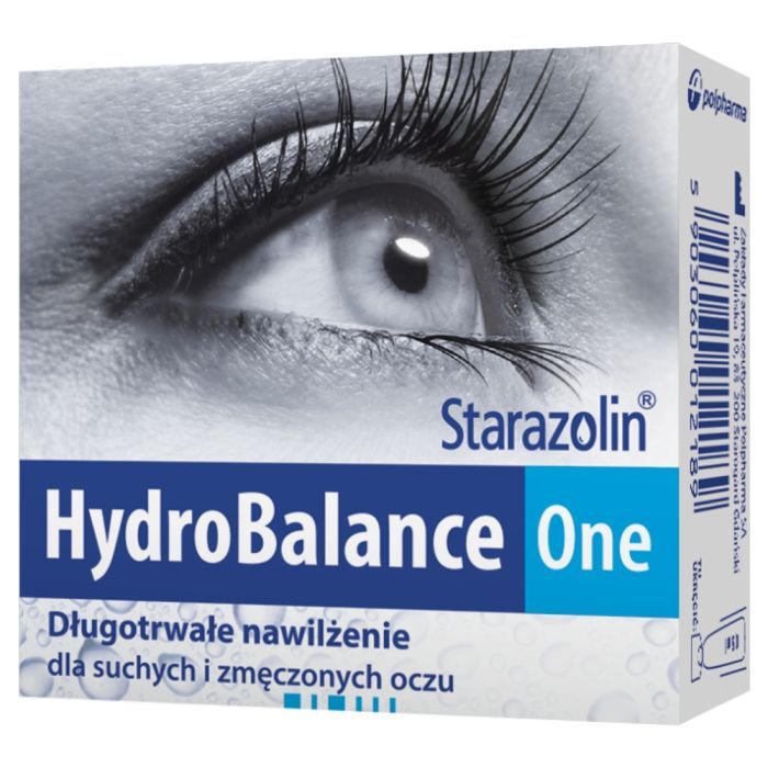 Starazolin HydroBalance One, krople do oczu, 0,5 ml, 12 poj