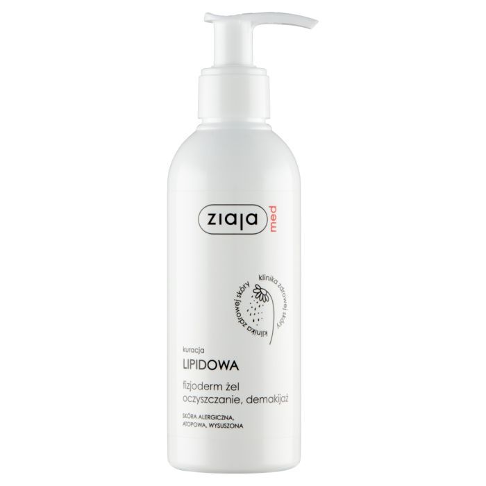 Ziaja Med Fizjoderm, Kuracja Lipidowa, żel oczyszczanie demakijaż, 200 ml main product photo