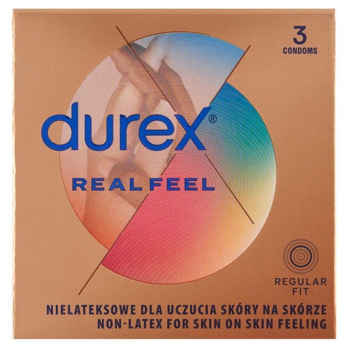 Durex Real Feel, prezerwatywy, 3 szt. main product photo