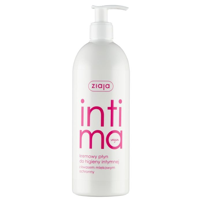Ziaja Intima, kremowy płyn do higieny intymnej z kwasem mlekowym, 500 ml main product photo