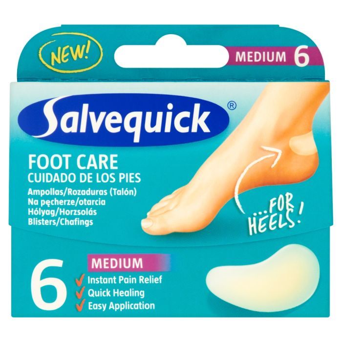 Salvequick, plastry na pęcherze, otarcia, medium, 6 szt main product photo