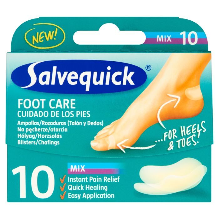 Salvequick, plastry na pęcherze, otarcia, mix, 10 szt. main product photo