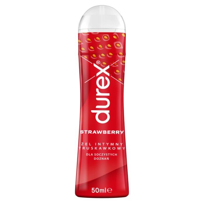 Durex Strawberry, żel intymny, 50 ml main product photo