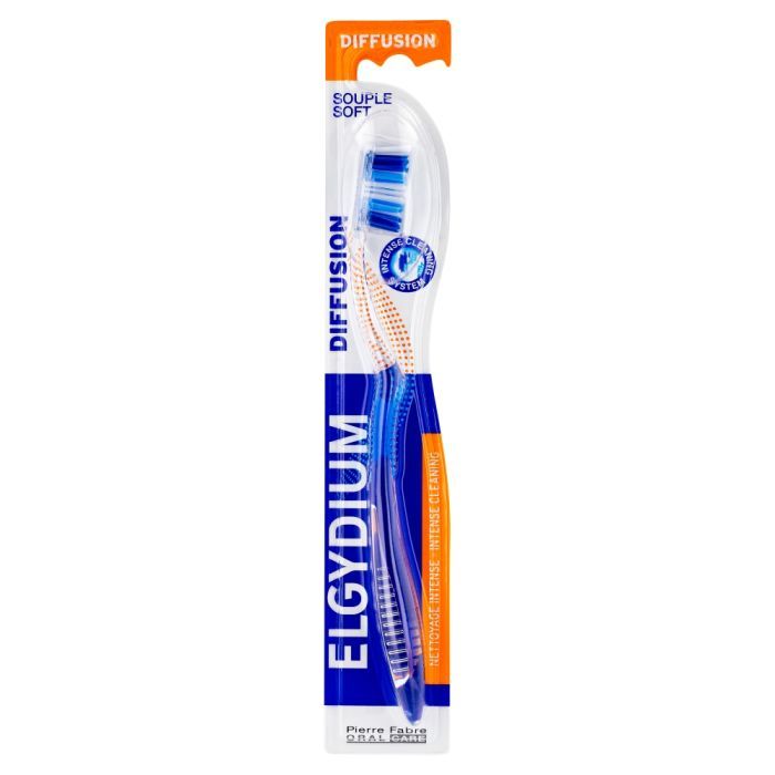 Elgydium Diffusion, szczoteczka do zębów, miękka, 1 szt. main product photo