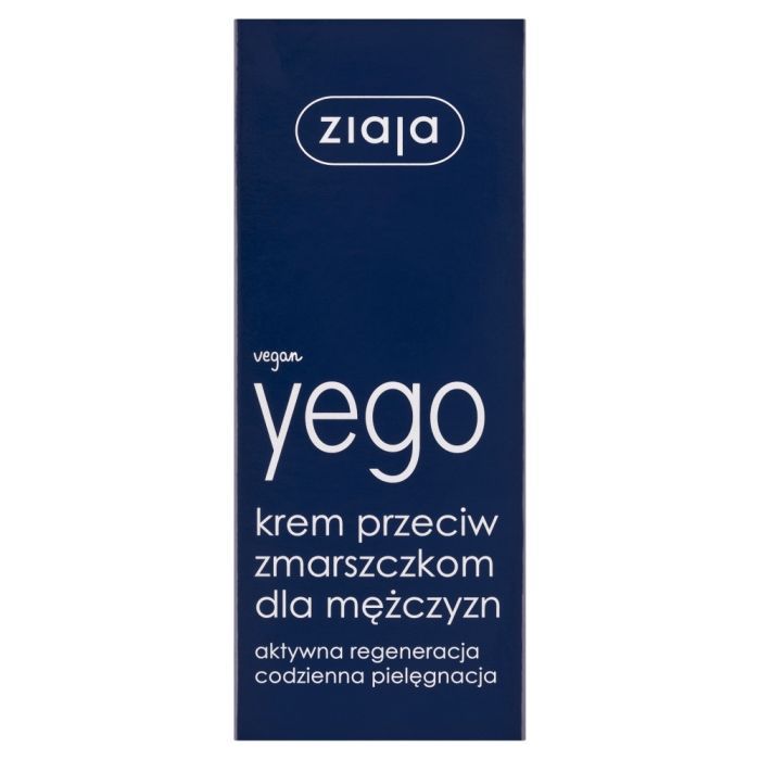 Ziaja Yego, krem przeciw zmarszczkom dla mężczyzn, 50 ml main product photo