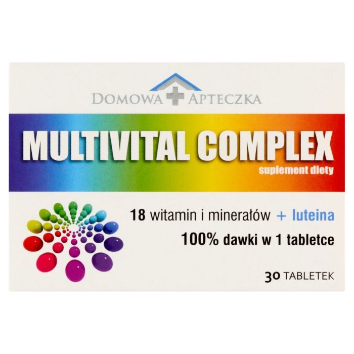 Multivital Complex, z mikroelementami, tabletki, 30 szt. main product photo
