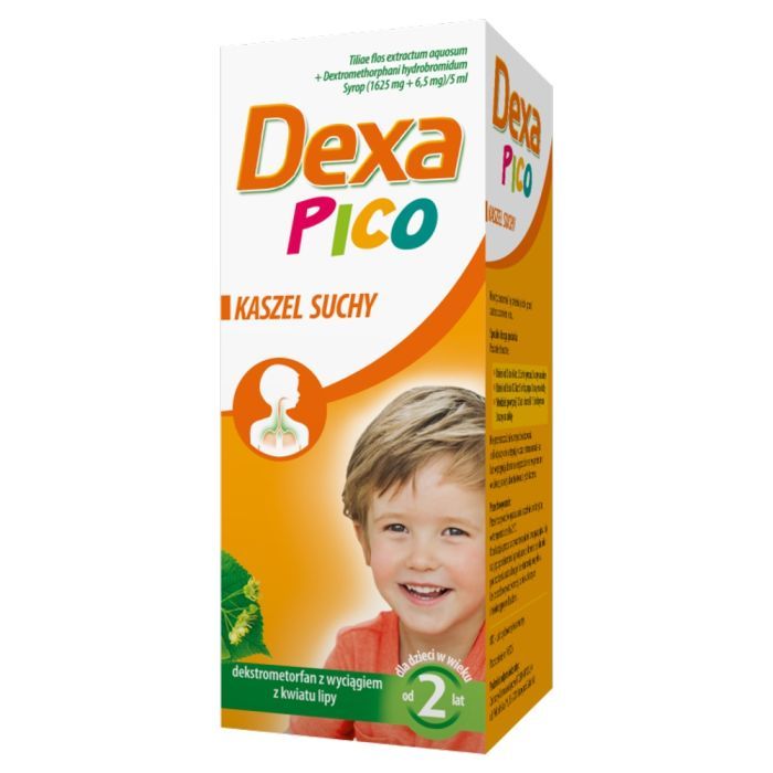 DexaPico, (1625 mg + 6,5 mg)/5ml, syrop, 115 ml main product photo
