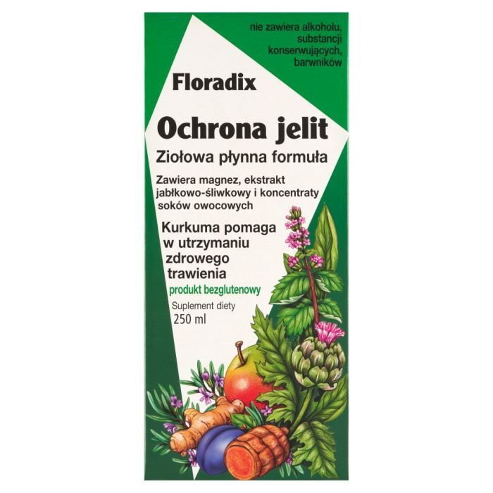 Floradix Ochrona Jelit, płyn, 250 ml main product photo